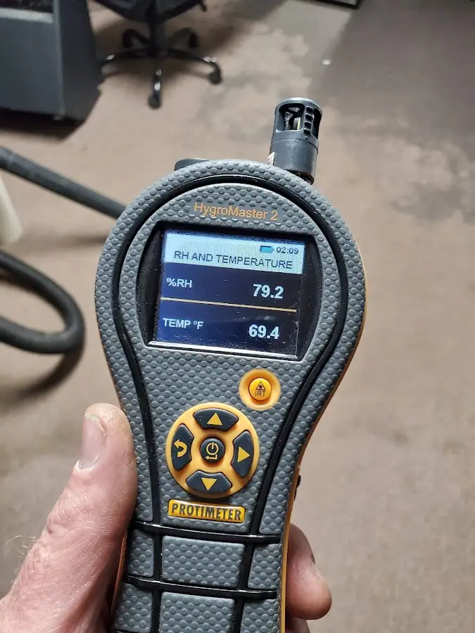 Moisture meter humidity assessment for Fire & Smoke Damage Restoration in Minneola