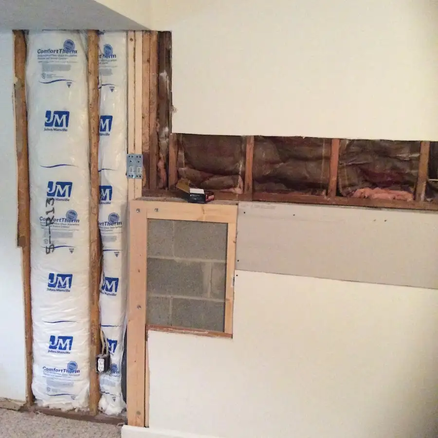 Wall insulation replacement during Structural Drying in Minneola